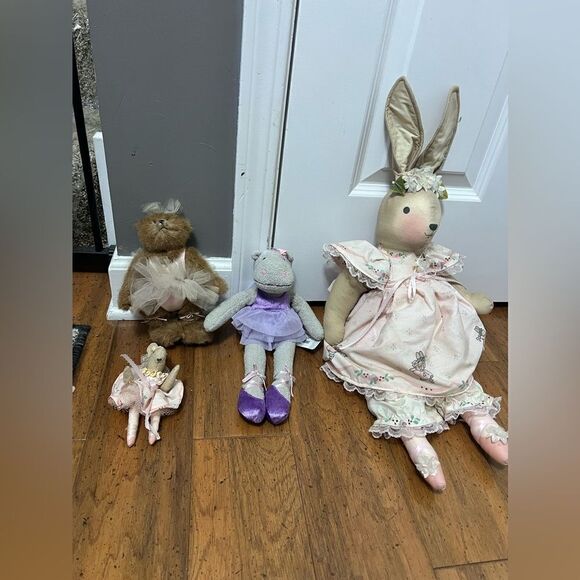 Vintage ballerina plush stuffed toys - Picture 8 of 16